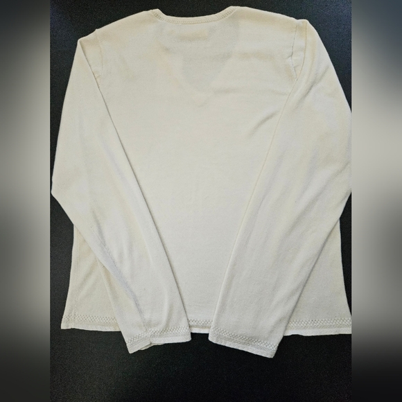 NWT - Silk Blend Liz Claiborne Cream Jersey - Size XL - Picture 9 of 10